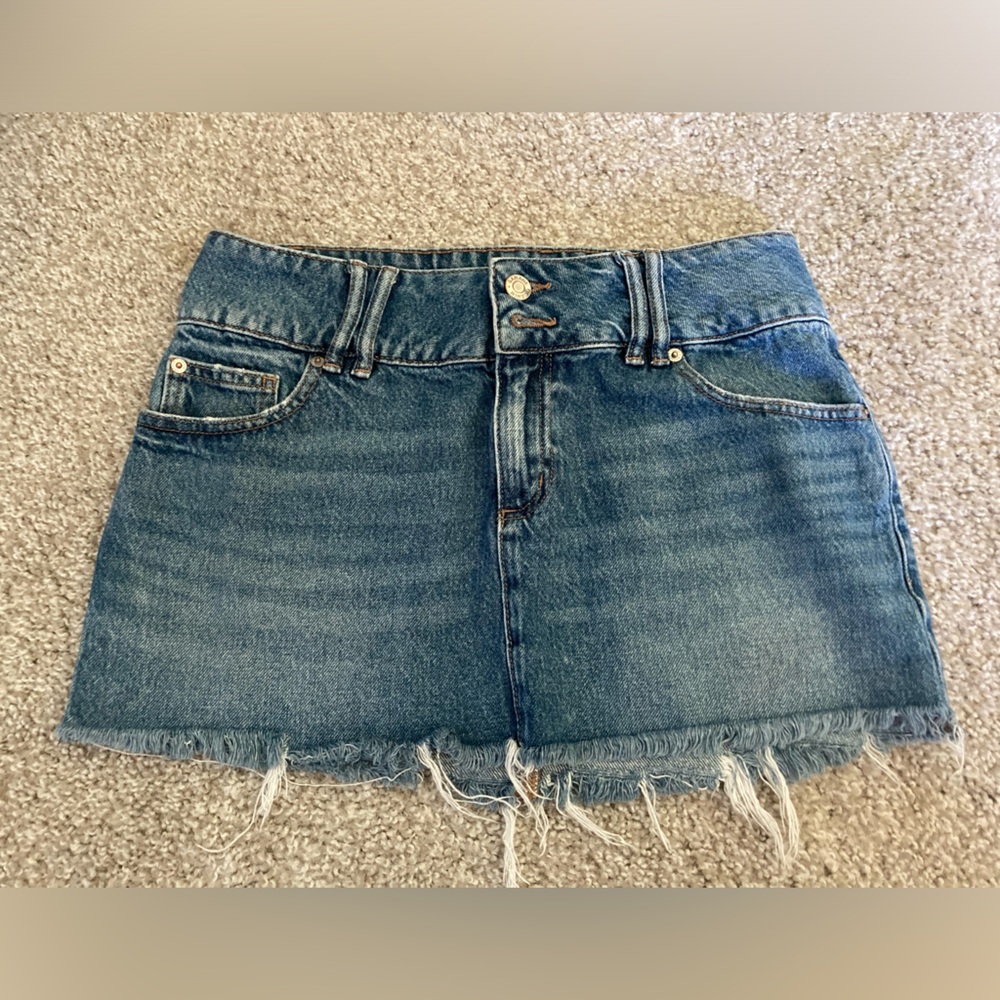Denim skirt by Garage size Petite small
